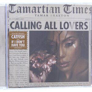 Tamar Braxton Calling All Lovers Music CD